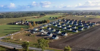 Obraz Osiedle domów jednorodzinnych